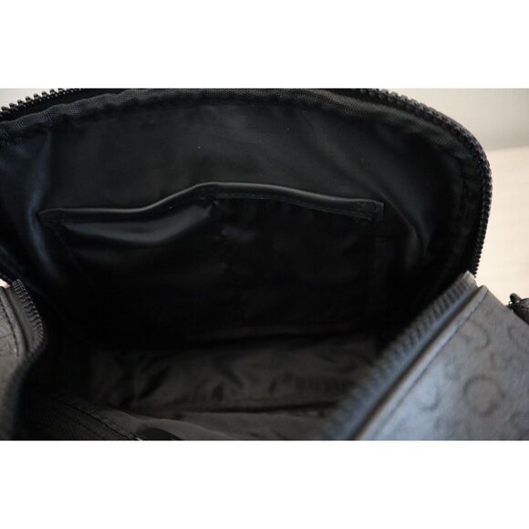 Guess SG910091 Charcoal Black Signature G Pebbled Lucius Crossbody/Shoulder Bag - Picture 11 of 11